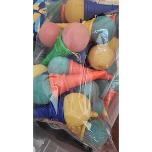 27 Pack Ice Cream Shooters,7 Inch Foam Ball Launchers, Ice Cream Cone w/ String